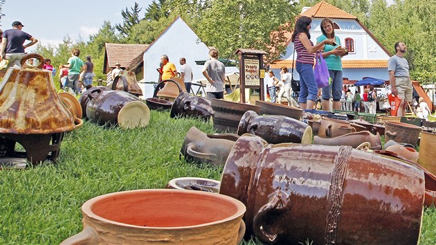Veselokopeck� jarmark p�edstavil sou�asnou rukod�lnou v�robu. 