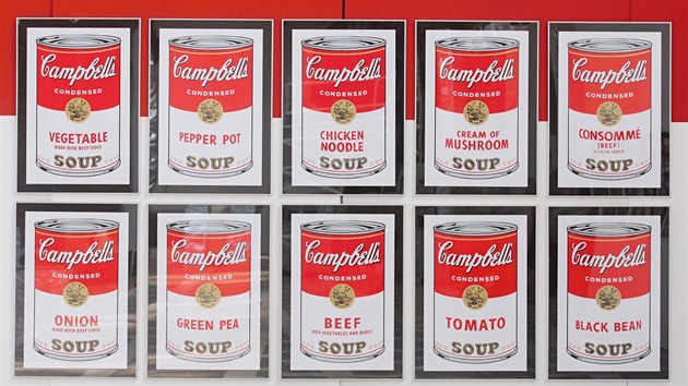 Zhruba 90 velkoformtovch portrt, obaly desek, pedmty z ivota Andyho Warhola i zmenenina The Factory budou od soboty k vidn v jzdrn zmku Hlubok.
