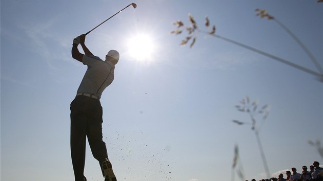 Tiger Woods ped British Open