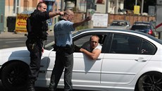 Policie uzavela silnici