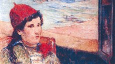 Paul Gauguin: Femme devant une fenetre ouverte, dite la Fiancée (1988) 
