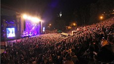 Podle náv�t�vník� byli nejzábavn�j�í kapelou celého festivalu chlapci z