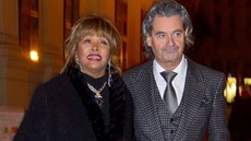 Tina Turner s manželem Erwinem Bachem