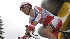 Joaquim Rodríguez na startu horské asovky na Tour de France