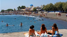 ecko, Santorini, Perissa