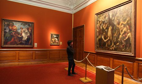 Slavný Tizianv obraz Apollo a Marsyas zejm na pl roku z Kromíe odletí do New Yorku.