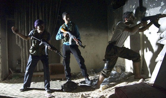 Bojovníci Syrské svobodné armády (23. ervence 2013) 