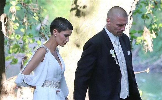 Vlaďka Erbová a Tomáš Řepka se vzali 22. července 2013.