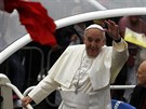 Pape Franiek pijídí do djit nedlní me (28. ervence)