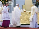Pape Frantiek v brazilském Riu de Janeiro vedl v rámci Svtových dn mládee...