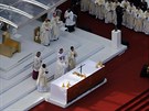 Pape Frantiek v brazilském Riu de Janeiro vedl v rámci Svtových dn mládee...