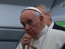 Pape Frantiek promluvli smíliv k otázce homosexuality.