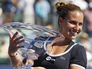 Dominika Cibulková coby vítzka turnaje ve Stanfordu.