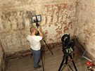 Odborníci skenovali gotickou fresku Posledního soudu v Broumov. 