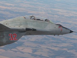 Letoun MiG-29 ve slubch americk vcvikov spolenosti Air USA