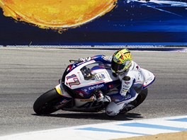 Karel Abraham na okruhu v Laguna Seca