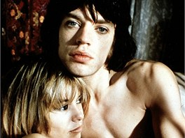 Mick Jagger s Anitou Pallenberg (rok 1970)