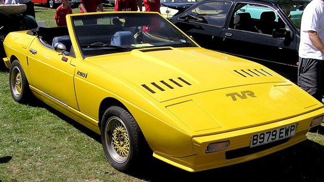 TVR 280i na automobilov show v Bristolu