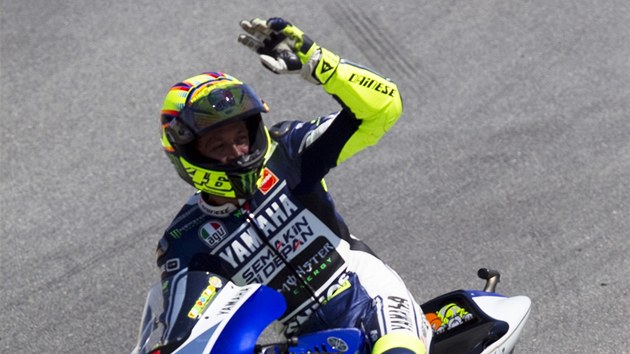 Valentino Rossi na okruhu v Laguna Seca