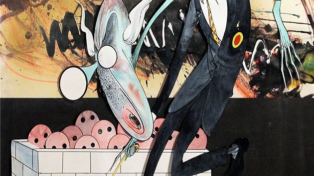 Gerald Scarfe: ilustrace k projektu Pink Floyd The Wall