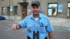 Třebenický strážník Tomáš Rotbauer nahání uprchlého klokana už skoro týden.