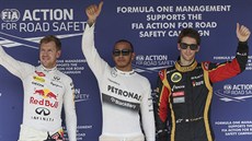 TI NEJRYCHLEJÍ. Kvalifikaci na Velkou cenu Maarska vyhrál Lewis Hamilton...