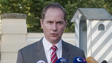 �éf poslaneckého klubu TOP 09 a Starost� Petr Gazdík v Lánech.