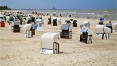 Pláž u Swinoujscie. Německý Balt v Polsku a za polské ceny