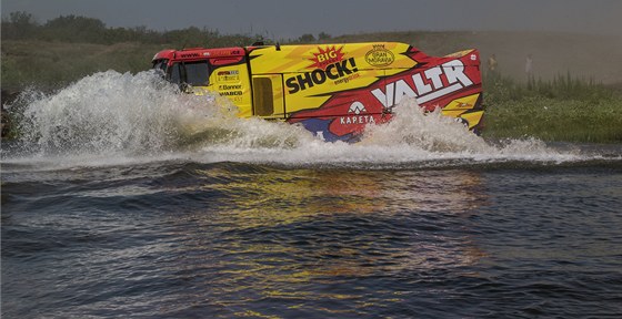 Jaroslav Valtr bhem Silk Way Rally.