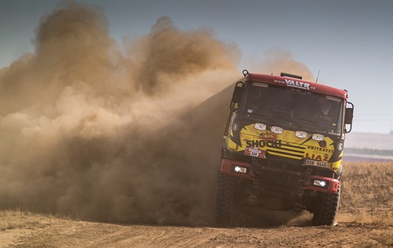 Jaroslav Valtr bhem Silk Way Rally.