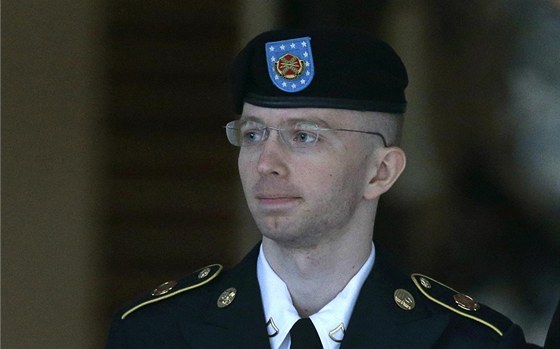 Bradley Manning na snímku z 29. ervence 2013 