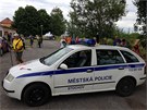 Policie se ve Stochov snaí pesvdit sebevraha, aby slezl ze stoáru