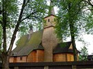 Roubený kostel v obci Lopuszna