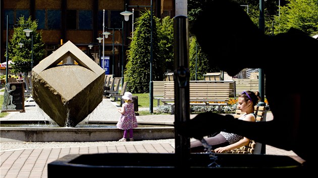 Kolonda v Janskch Lznch na Trutnovsku.