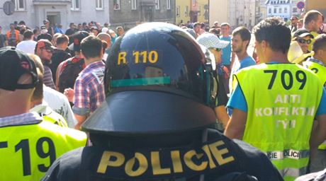 Extremisté by mli pochodovat Plzní v sobotu 24. srpna od 15 do 20 hodin. Ilustraní foto