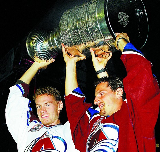2001 /  Colorado Avalanche: Martin Škoula a Milan Hejduk