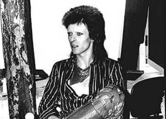 David Bowie pi nahrávání v Château d'Hérouville