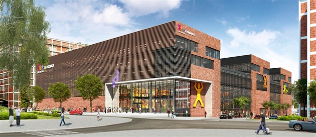 Centrum Fabrika se ve Zlíně začne stavět příští jaro, budou v něm i byty