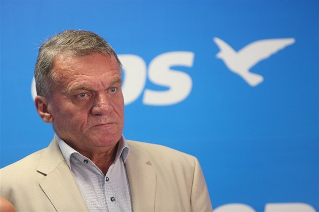 �éf pra�ské ODS a bývalý priomátor Bohuslav Svoboda (9. srpna 2013)