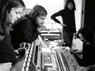 Pink Floyd v reii studia v Château d'Hérouville