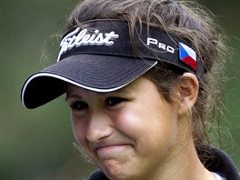 esk golfistka Adriana Kubecov na turnaji Pilsen Golf Masters 2013 na hiti...