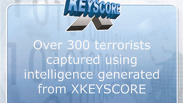 Do roku 2008 bylo díky programu XKeyscore zadrženo přes 300 teroristů.