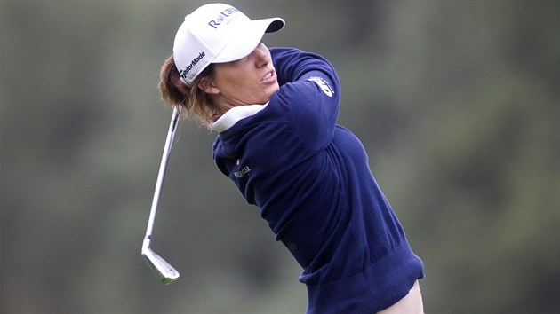 Golfistka Melissa Reidov na turnaji  Pilsen Golf Masters 2013 na hiti v Din.