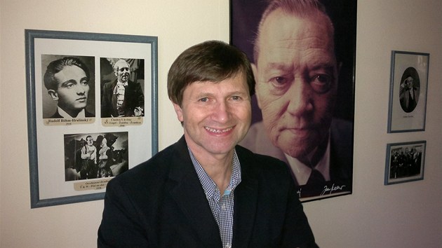 Jan Hrušínský ve svém divadle
