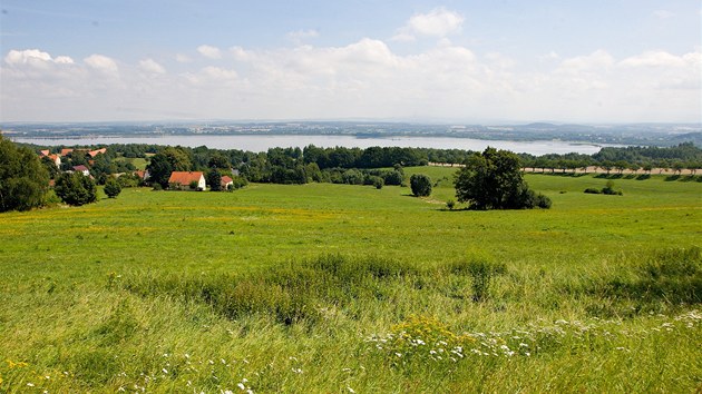 Berzdorfer See v německém Sasku. 