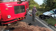 Tragická nehoda u �elákovic.