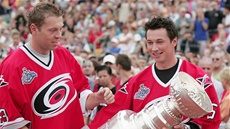 2006 /  Carolina Hurricanes: Josef Vaíek a Frantiek Kaberle ukázali...