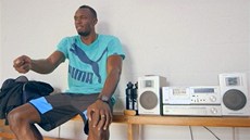 Usain Bolt se u�í rusky.