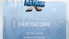 Přísně tajná prezentace o programu XKEYSCORE měla být odtajněna až v roce 2032.