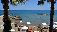 Plá na východním okraji Chersonissosu